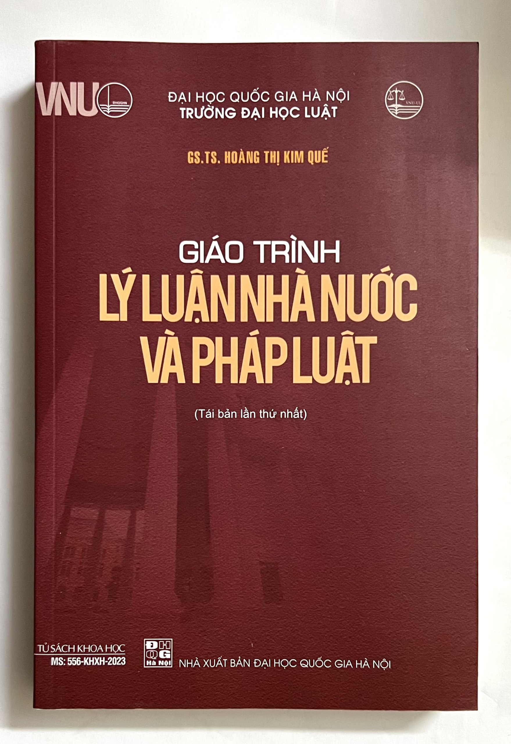 Sách - Giáo trình Lý luận nhà nước và pháp luật Việt Nam (Tái bản lần thứ nhất)