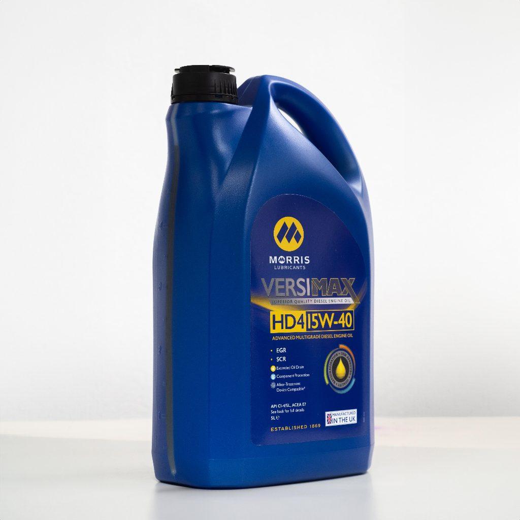 Dầu Nhớt Cao Cấp Cho Động Cơ Xăng và Diesel - Morris Lubricants Versimax HD4 15W-40 / Can 5L