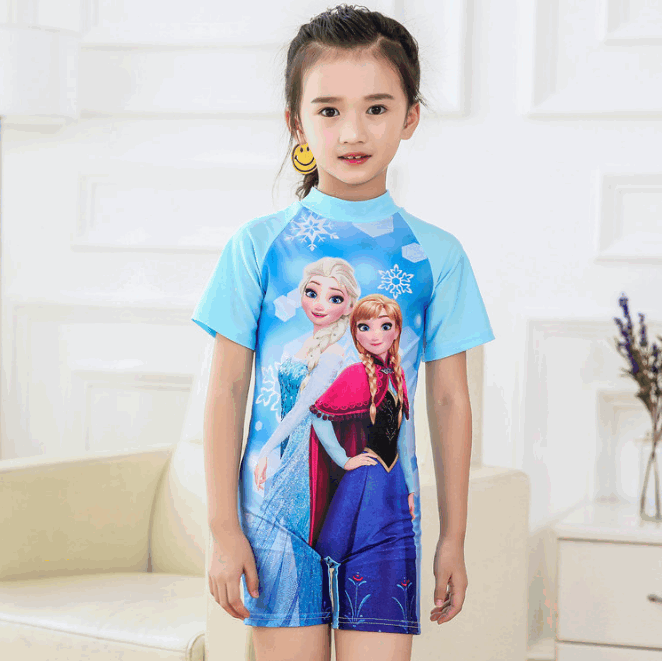 Đồ Bơi Bé Gái Một Mảnh Họa Tiết Hoạt Hình Dễ Thương BBO11 MAYHOMES Cute Baby Girl Swimsuit