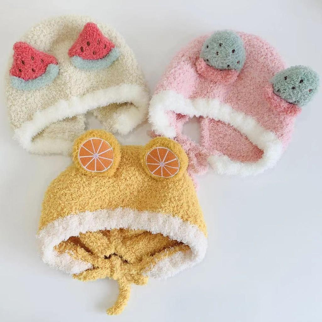 Mũ len hoa quả cực đẹp và cute cho bé từ 3 tháng đến 24 tháng
