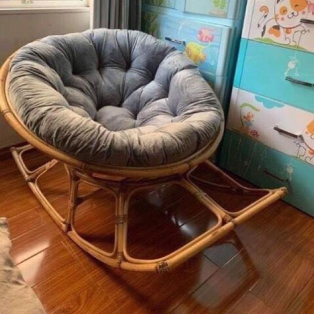 Ghế bập bênh papasan