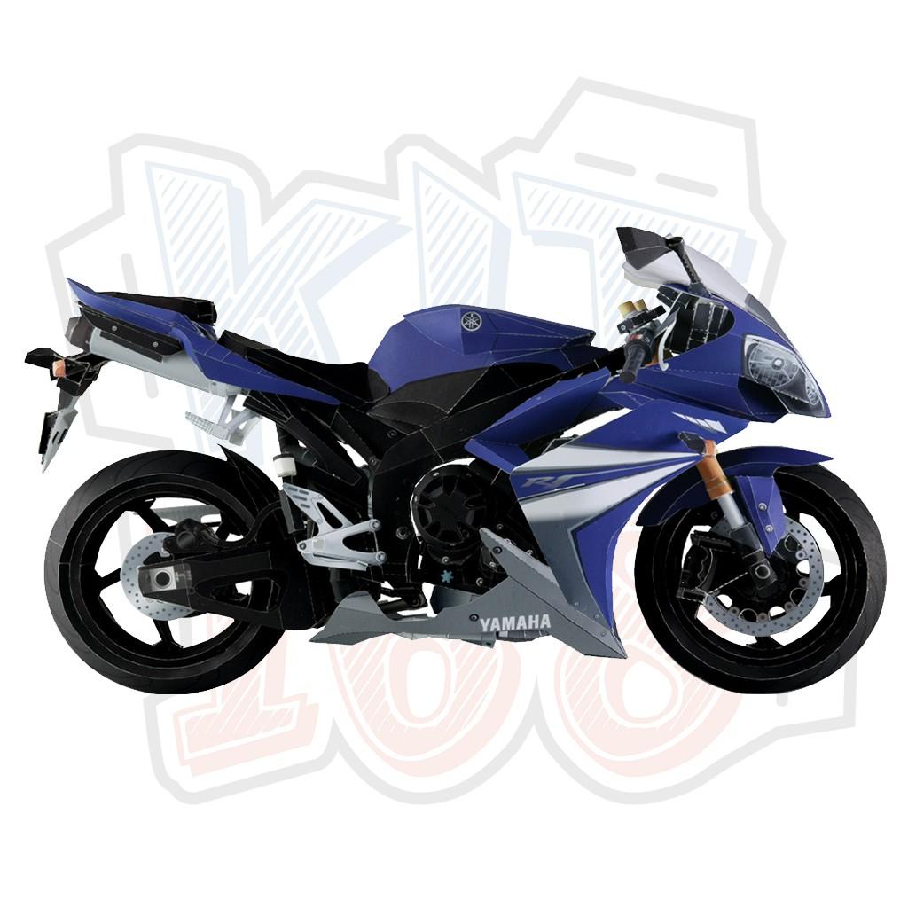 Mô hình giấy xe máy Yamaha YZF-R1