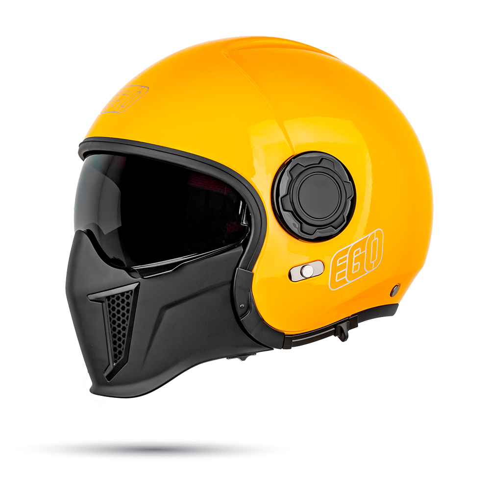 Mũ Bảo Hiểm Nguyên Đầu Đa Năng EGO E-5 - kèm mặt nạ