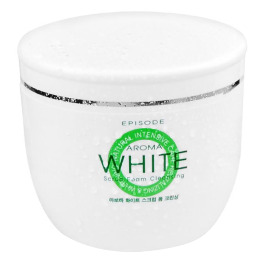 Sữa Tắm Cát Trắng Aroma White Scrub Foam Cleansing A490 (300g)