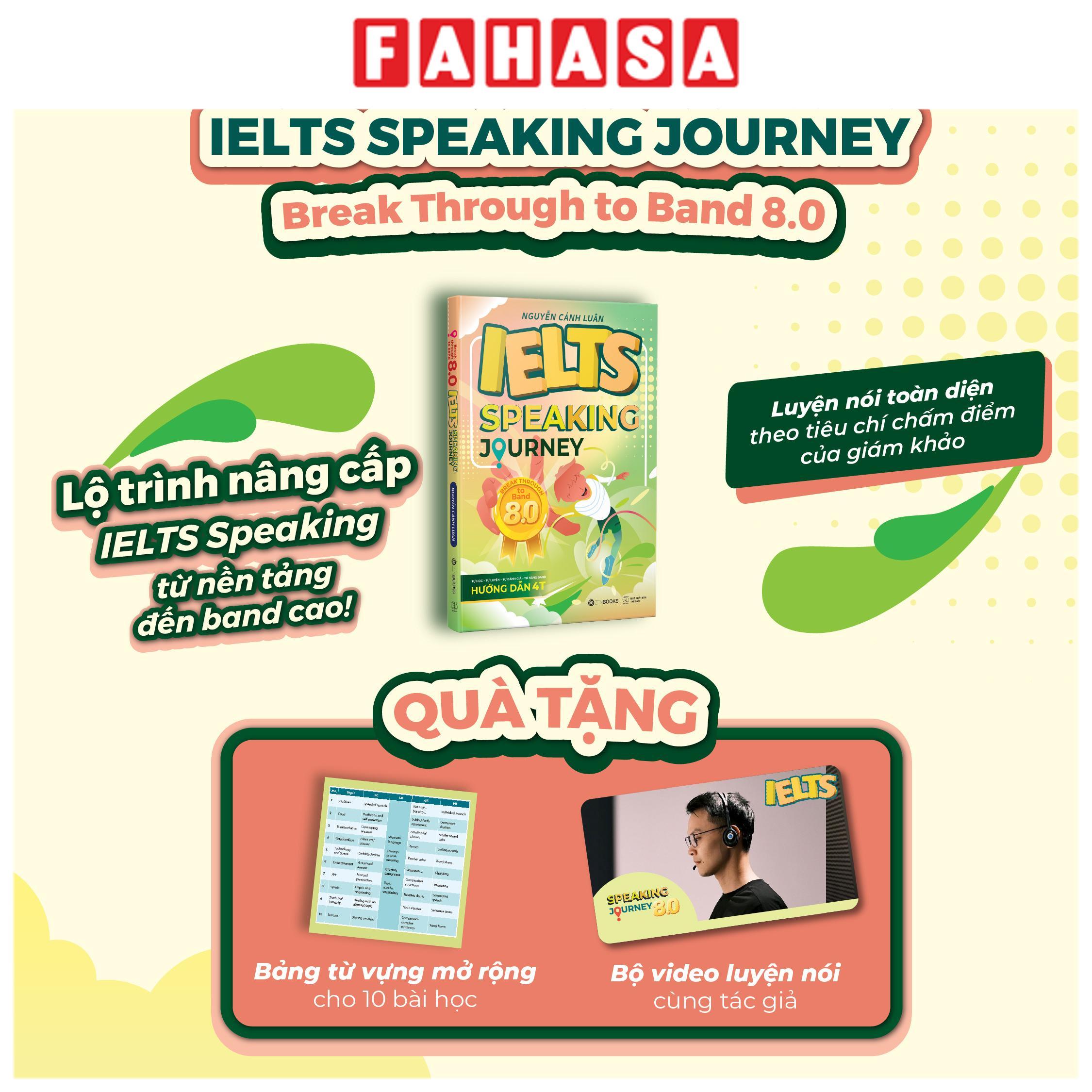 Sách - IELTS Speaking Journey - Break Through To Band 8.0