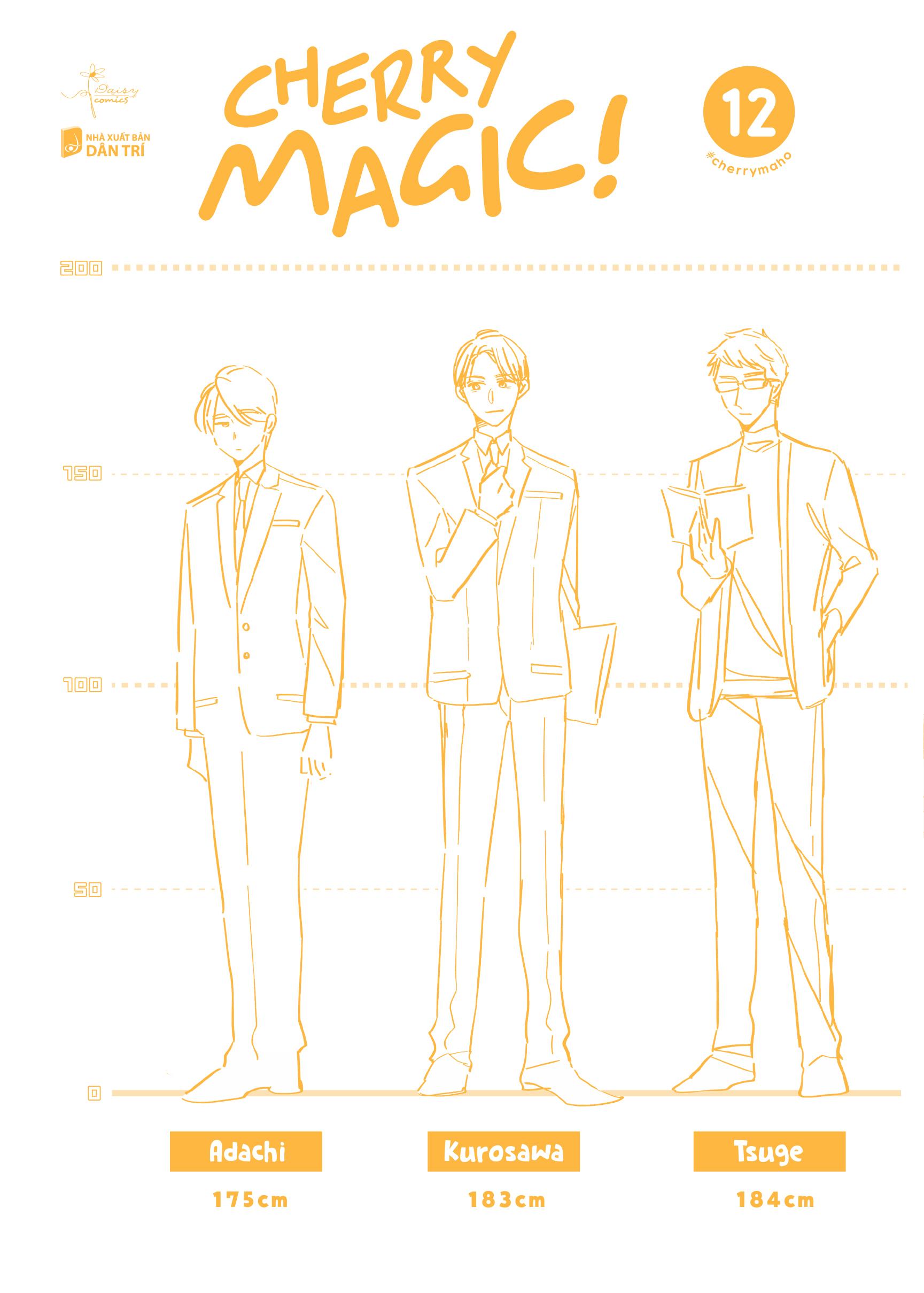 Sách - Cherry Magic - Tập 12 - Tặng Kèm Postcard 2 Mặt Bồi Cứng