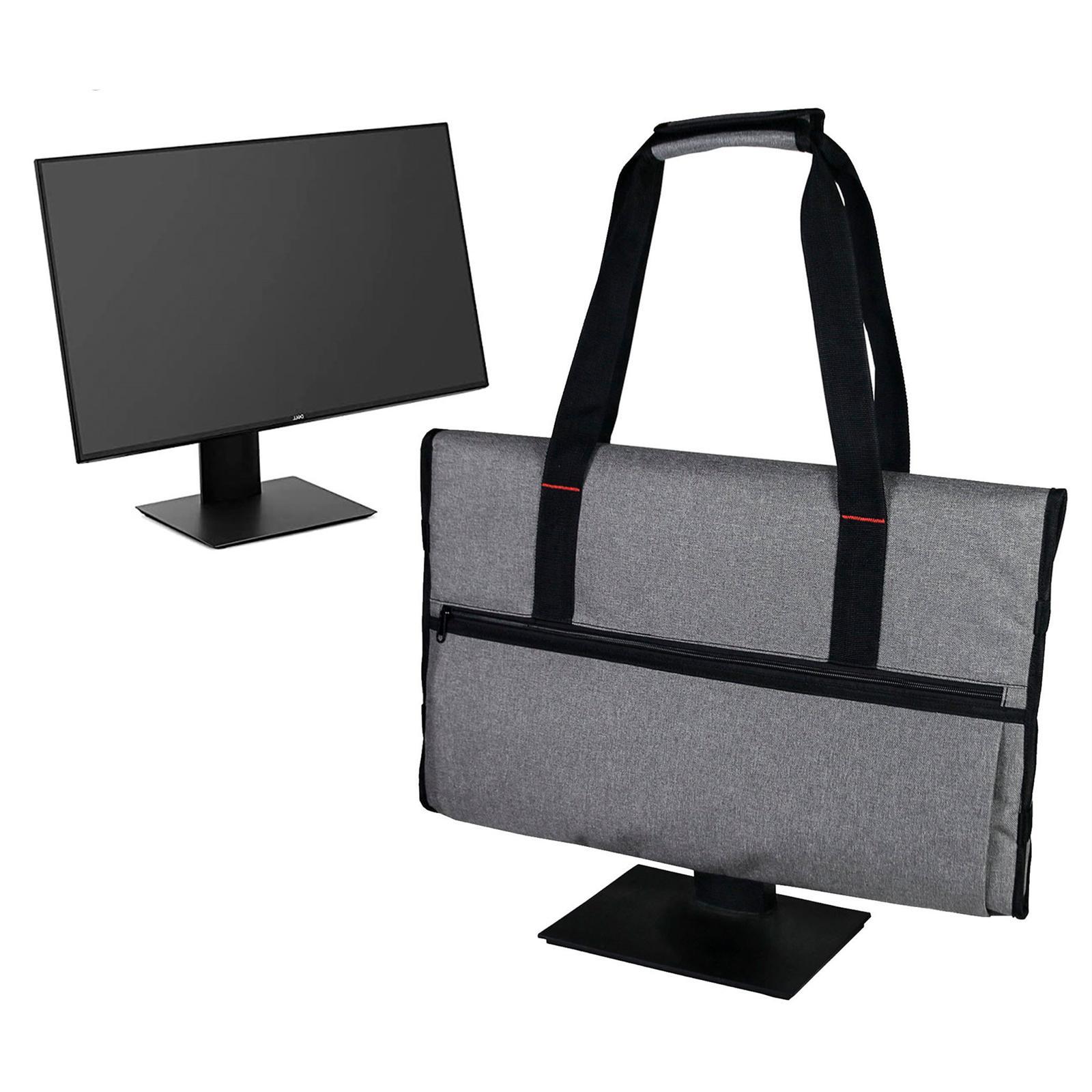 2 Pcs Outdoor Travel Carrying Case Screen Computer Bag for LCD Screens