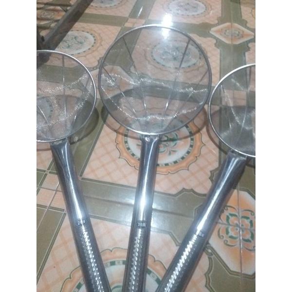 Vợt inox công nghiệp vớt đồ chiên,rán,luộc