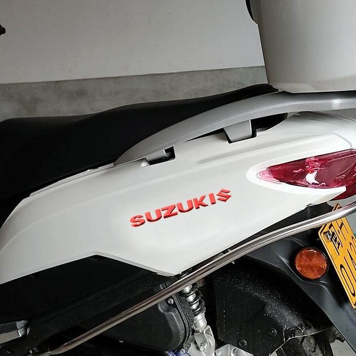 Decal 3d Chữ Suzuki Trang Trí Xe Hơi Xe Máy