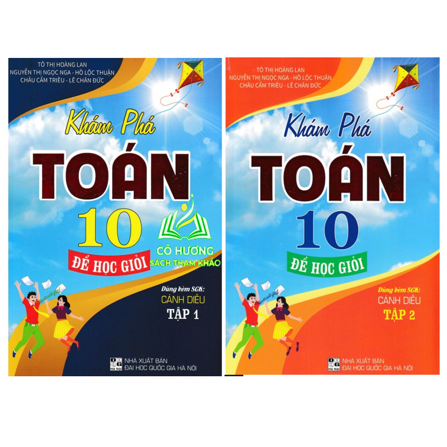 Sách - Com Bo Khám Phá Toán Lớp 10 Để Học Giỏi Tập 1 + Tập 2