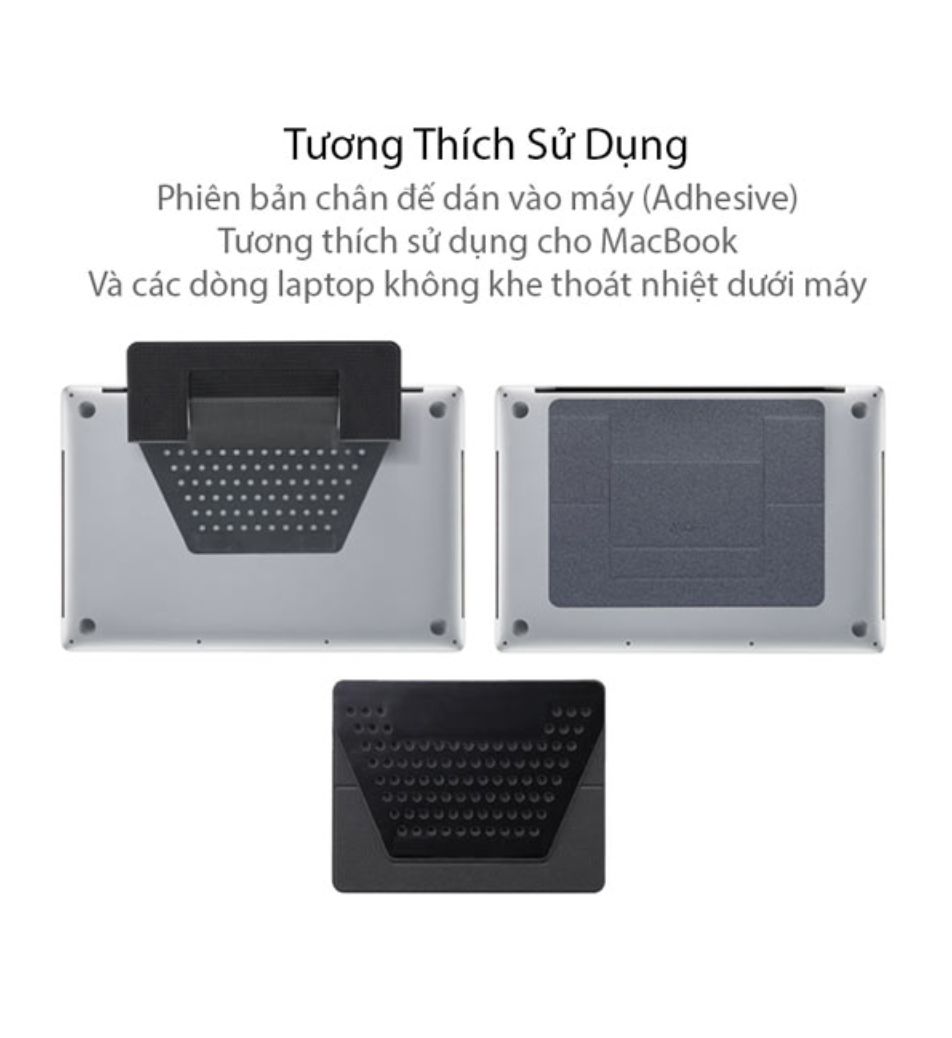 Giá Đỡ Laptop Di Động Siêu Mỏng MOFT AIR-FLOW ( Phiên Bản Hỗ Trợ Thoát Khí) - Hàng Chính Hãng