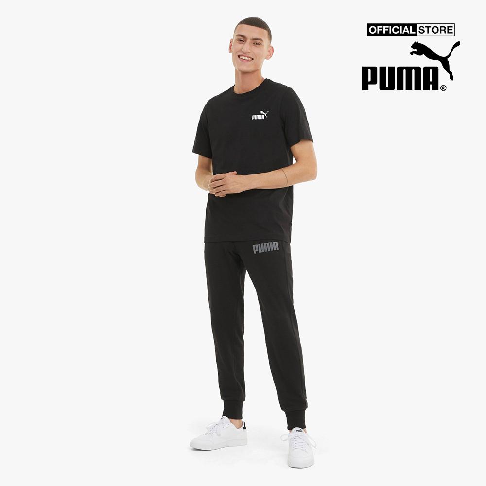 PUMA - Áo thun thể thao nam ngắn tay Essentials Small Logo Train 586668