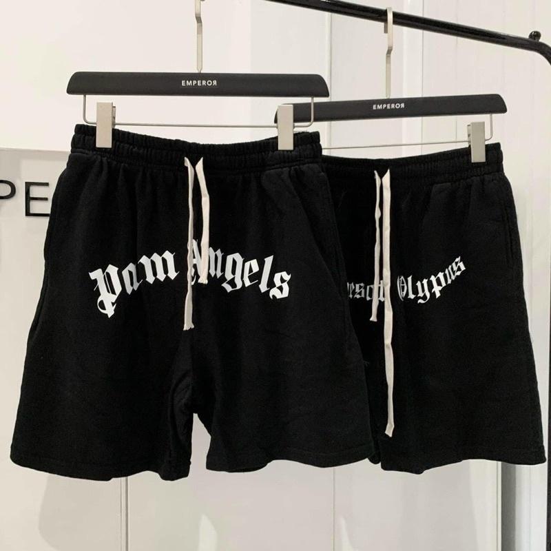 Quần short đái thoi in hình quần short unisex
