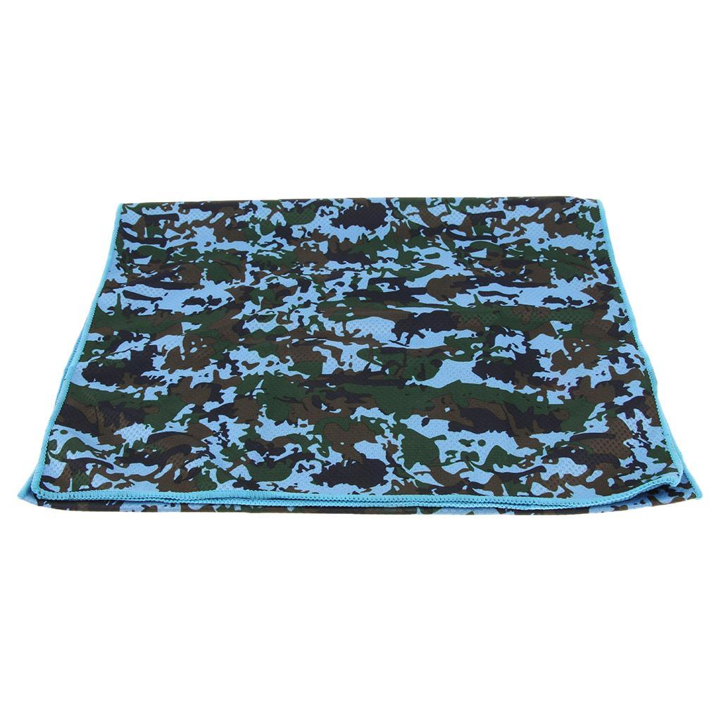 Instant Cooling Towel Reusable Chill Cool for Outdoor Sports Cycling Hiking Camping Gym