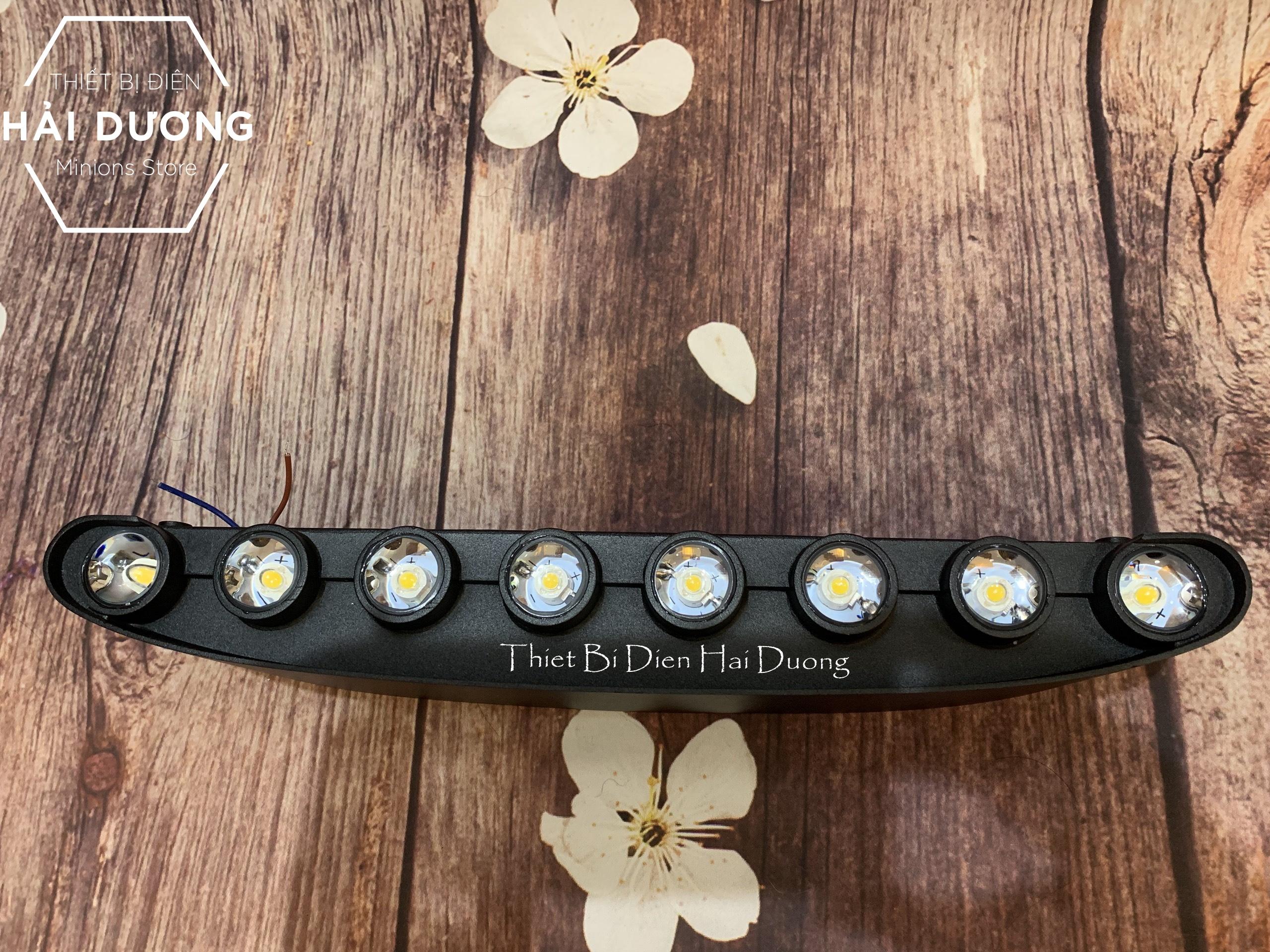 Đèn trang trí hắt tường 2 đầu 16w chống nước TN191 - Thân nhôm - Decor lighting