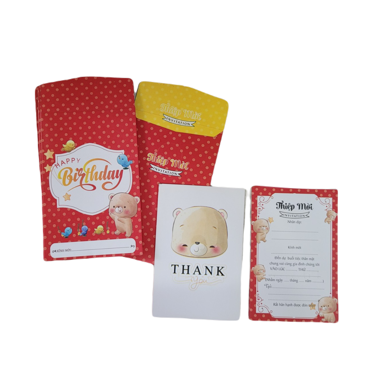 COMBO 10 THIỆP MỜI form đứng