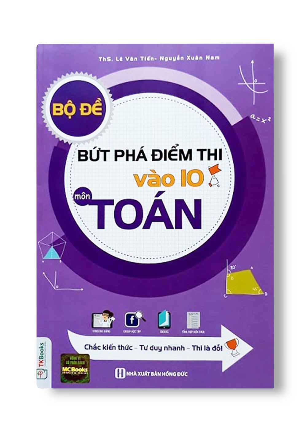 Bộ Đề Bứt Phá Điểm Thi Vào 10 Môn Toán - TKBooks