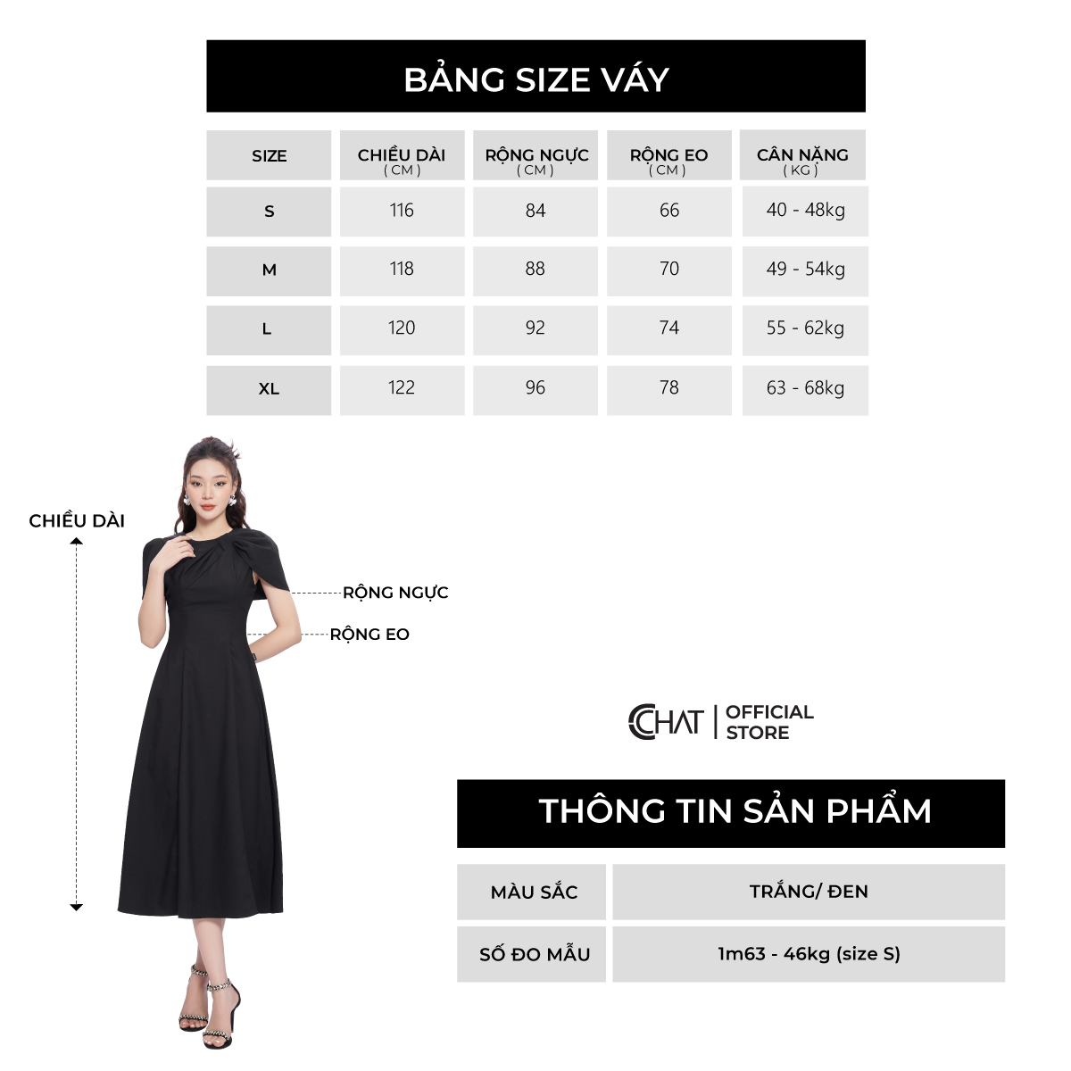 Đầm Nữ Dáng Xòe Nhún Ngực Vai Chất Tuytsi Cao Cấp Mềm Mịn 53VNS2007XT