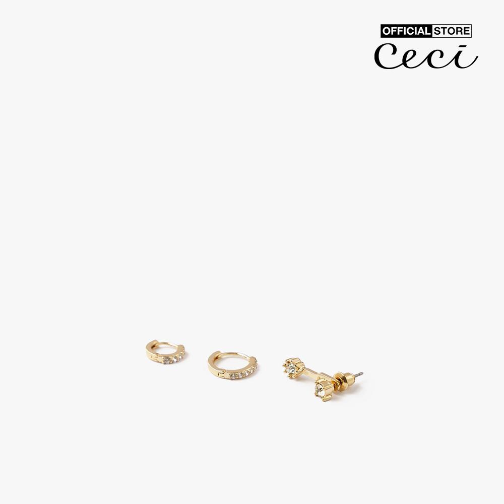 CECI - Set 3 khuyên tai nữ cá tính CC1-04000034