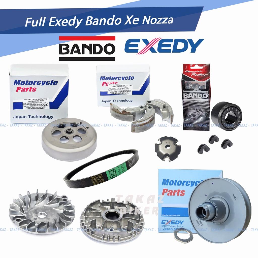 A4 Full trọn Bộ Nồi Trước Sau có Pulley dành cho xe Nozza đời đầu - Hãng Exedy Công nghệ Japan