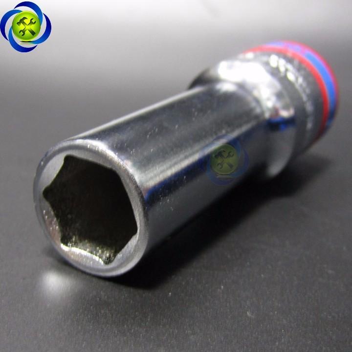 Tuýp 13mm 1/2 Kingtony 423513M loại dài 6 cạnh màu trắng