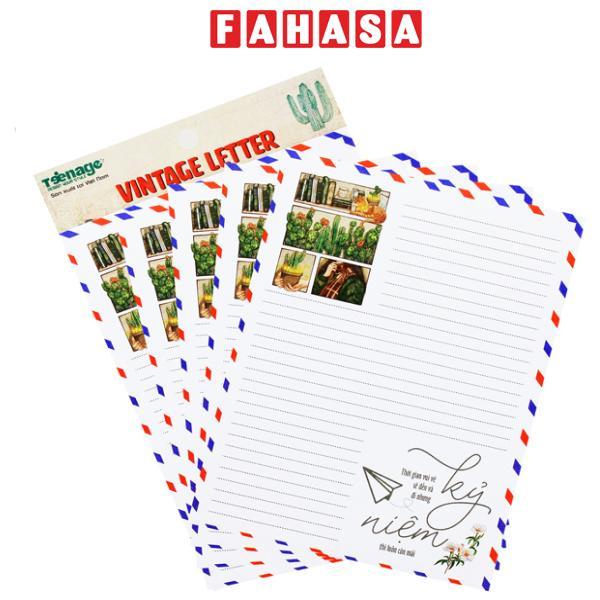Vintage Letter - Teenage VL-08 (5 Cái/Túi)