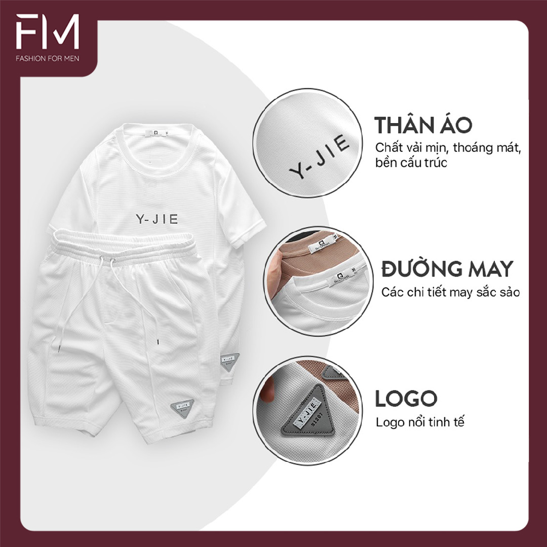 Bộ Quần Áo Mặc Nhà Thể Thao Nam Phong Cách Cao Cấp Y- JIE - FORMEN SHOP - FMPS218