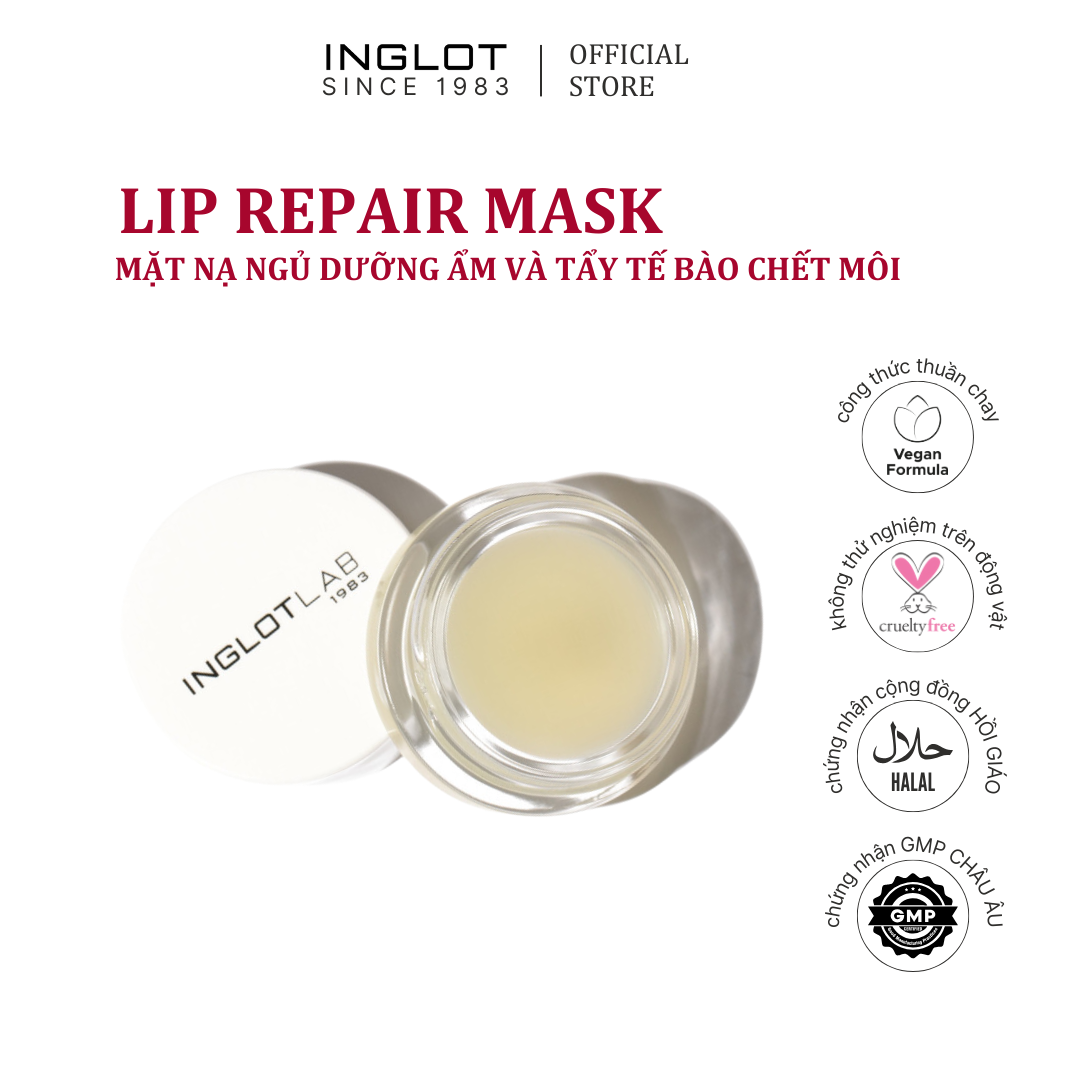 Mặt nạ ngủ môi Lip Repair Mask (4g) INGLOT