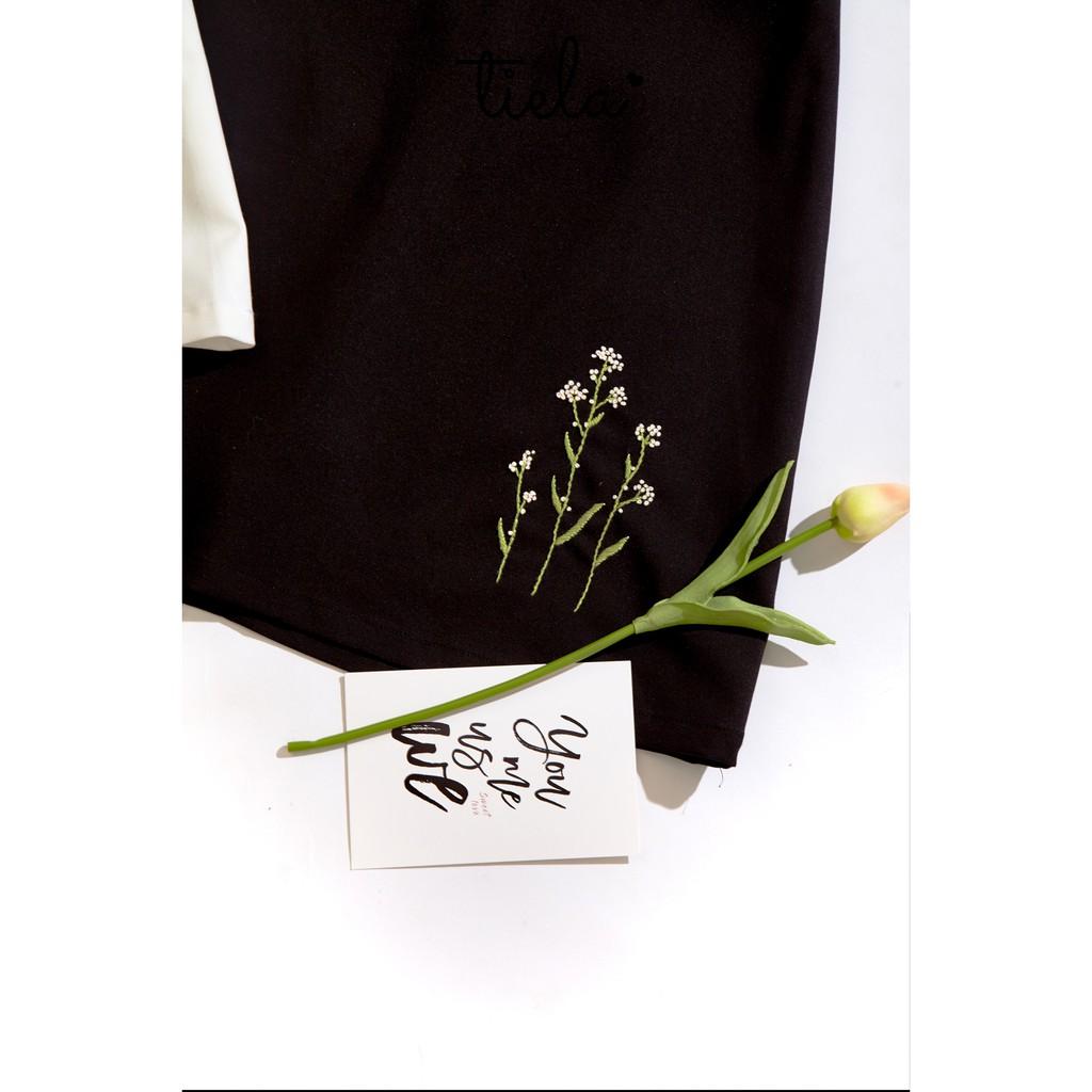 TIELA Chân váy thêu hoa baby ba nhánh - Missie Skirt