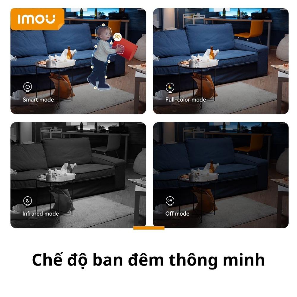 Camera IMOU Wifi Trong Nhà Ranger Mini K2MP 3MP/5MP Đàm Thoại 2 Chiều, Màu Ban Đêm - TRANGIATELECOM Hàng chính hãƞg Hàng nhập khẩu - K2MP 5MP