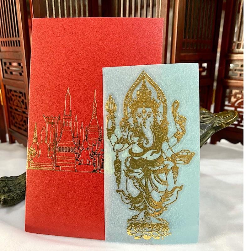 Miếng dán thần voi Ganesha vạn sự hanh thông