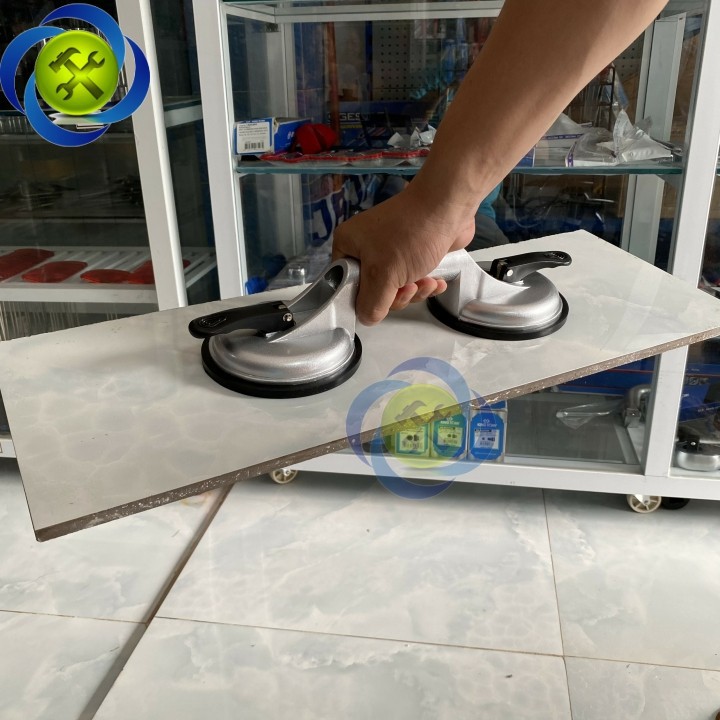 Tay hít kính - gạch 2 chấu C-Mart L0072-2