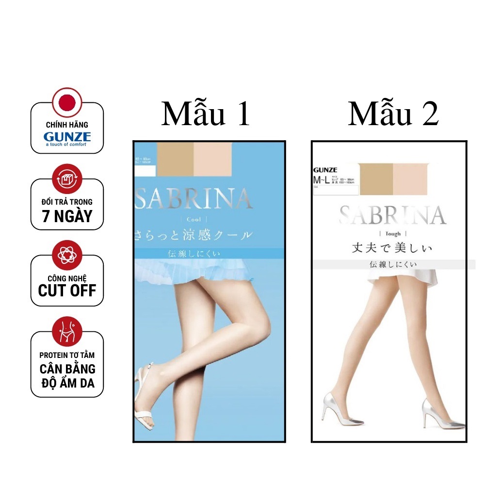 Quần tất mùa hè Sabrina Nhật Bản làm mát siêu mỏng chống UV