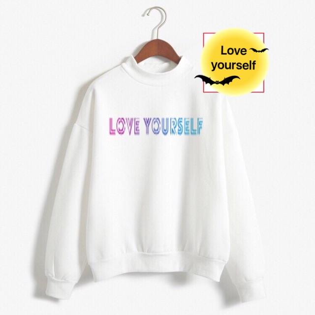 ÁO NỈ SWEATER NAM NỮ BTS LOVE YOURSELF CÓ BIGSIZE