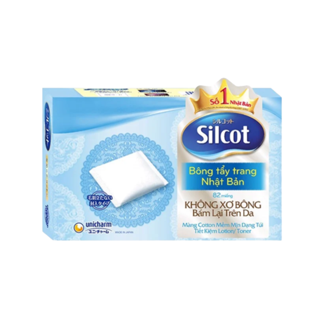 Bông trang điểm Silcot 82 miếng/hộp
