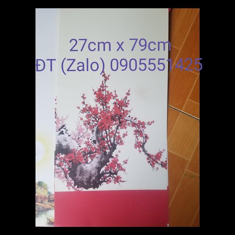Bộ gồm 50 tờ giấy viết thư pháp kèm 50 CẶP nẹp treo kích thước 27cm x 79cm