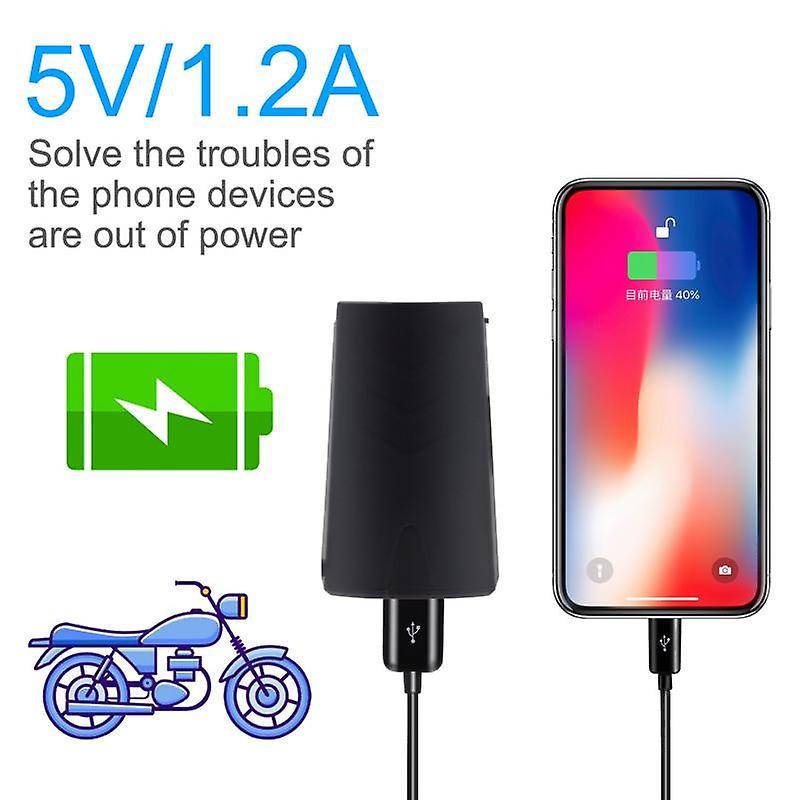 Bộ sạc USB xe máy Cổng đơn USB Xe máy Xe điện Chống nước