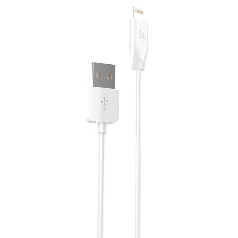 Cáp Sạc Cho IPhone / IPad Hoco X1 Lightning + Tặng Kèm 3 Dây Bọc Cáp Sạc - Hàng Chính Hãng