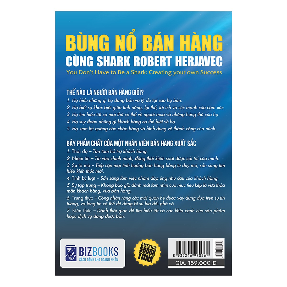 America Shark Tank: Bùng Nổ Bán Hàng Cùng Shark Robert Herjavec ( tặng kèm bookmark )