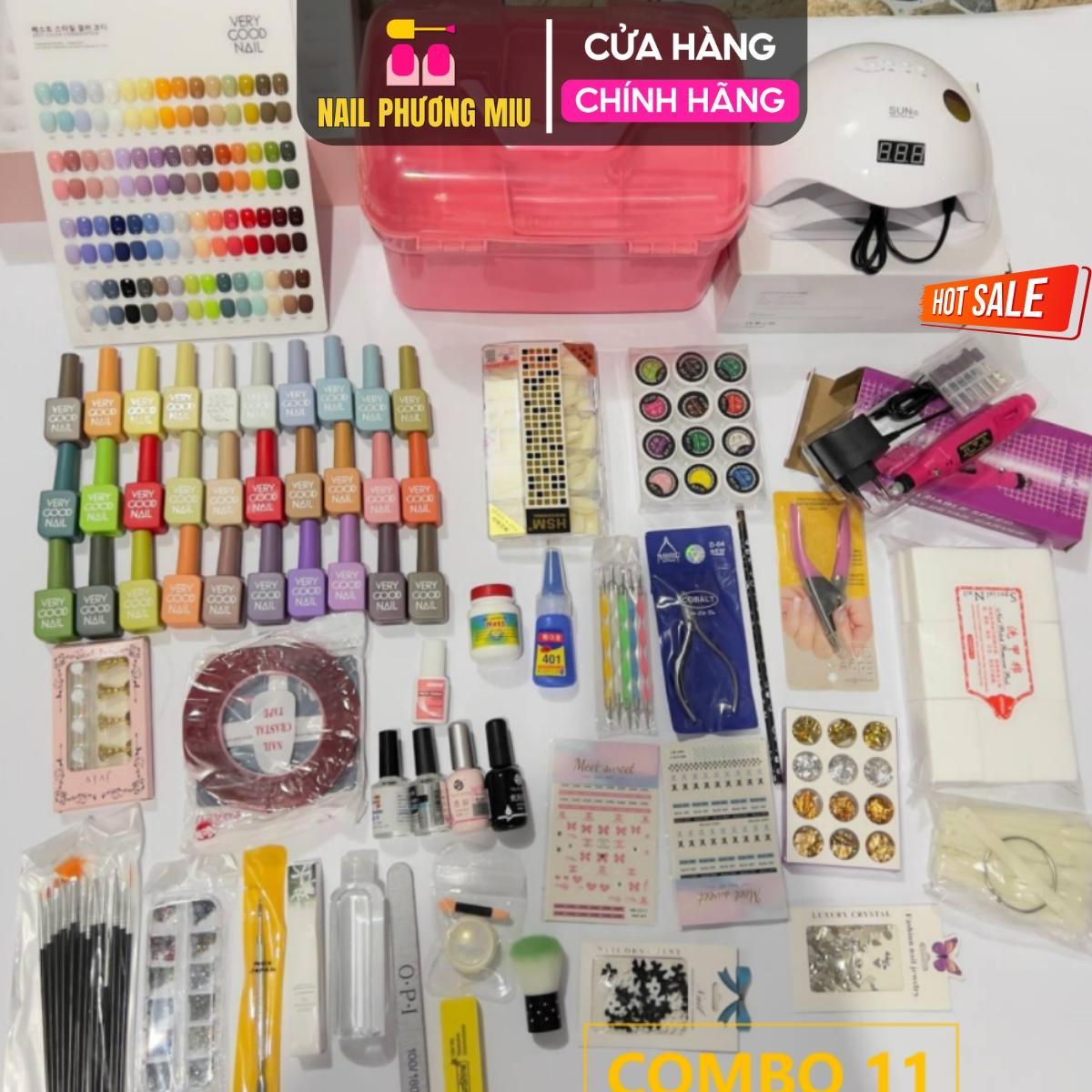 Combo Trọn Bộ Làm Nail Cá Nhân Cơ Bản Số 11 Nữ Women