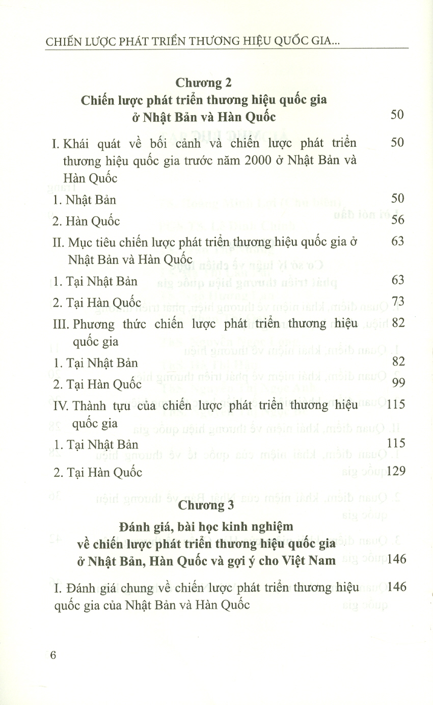 Chiến Lược Phát Triển Thương Hiệu Quốc Gia Ở Nhật Bản Và Hàn Quốc - Gợi Ý Cho Việt Nam (Sách chuyên khảo)