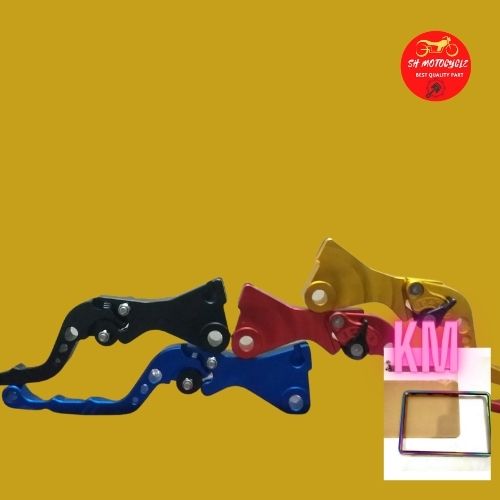 Tay phanh xe wave ( KM viền biển số 7 màu)