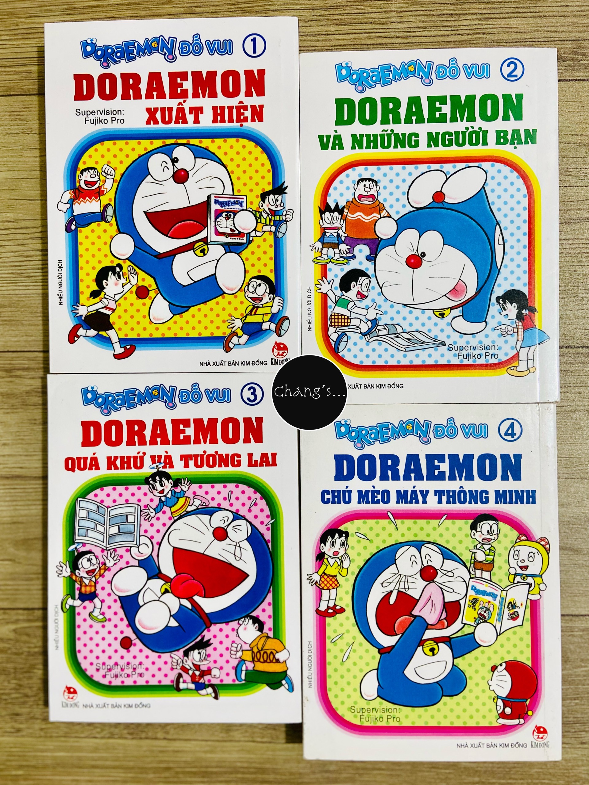 Doraemon Đố vui trọn bộ 4 tập