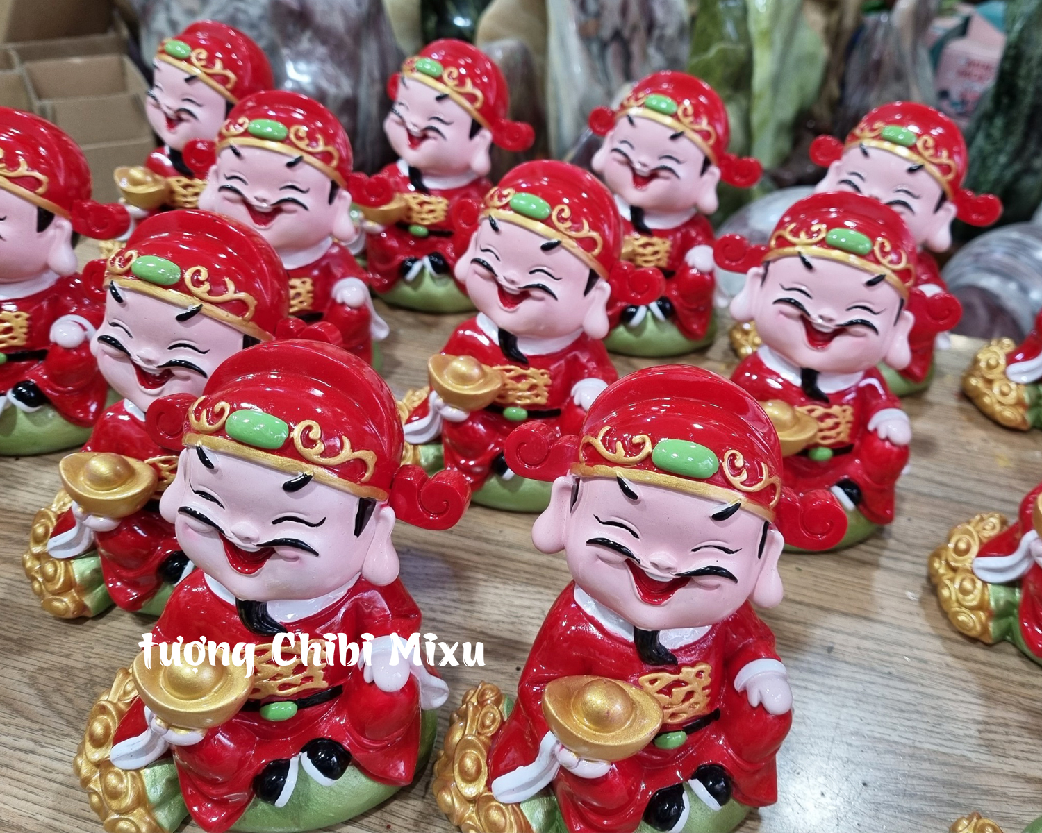 Tượng Thần Tài 15cm may mắn
