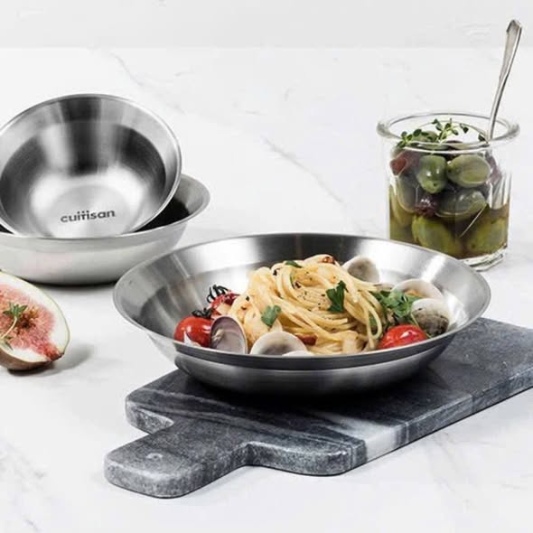Bộ 3 đĩa inox Cuitisan EC11-043S3