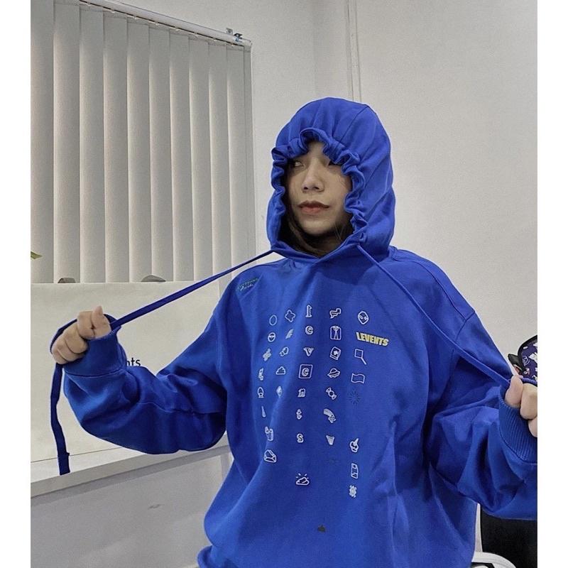 Áo khoác hoodie space galaxy Áo nỉ hoodie màu xanh full tag Hany shop