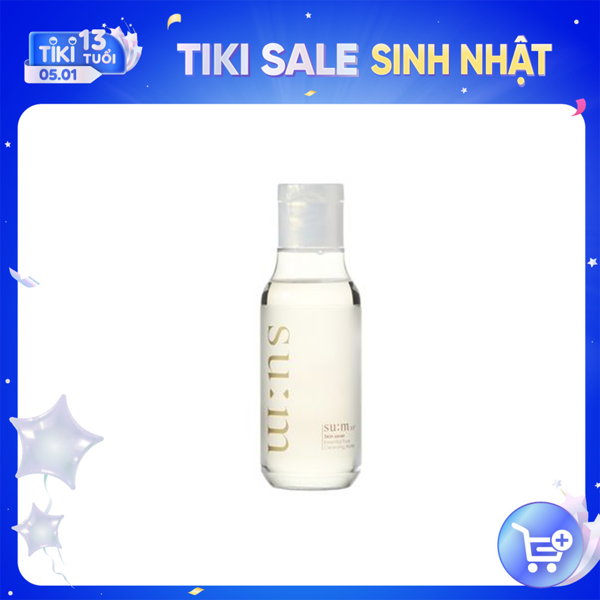 Nước tẩy trang 3 trong 1 Su:m37 Skin Saver Essential Cleansing Water 100ml