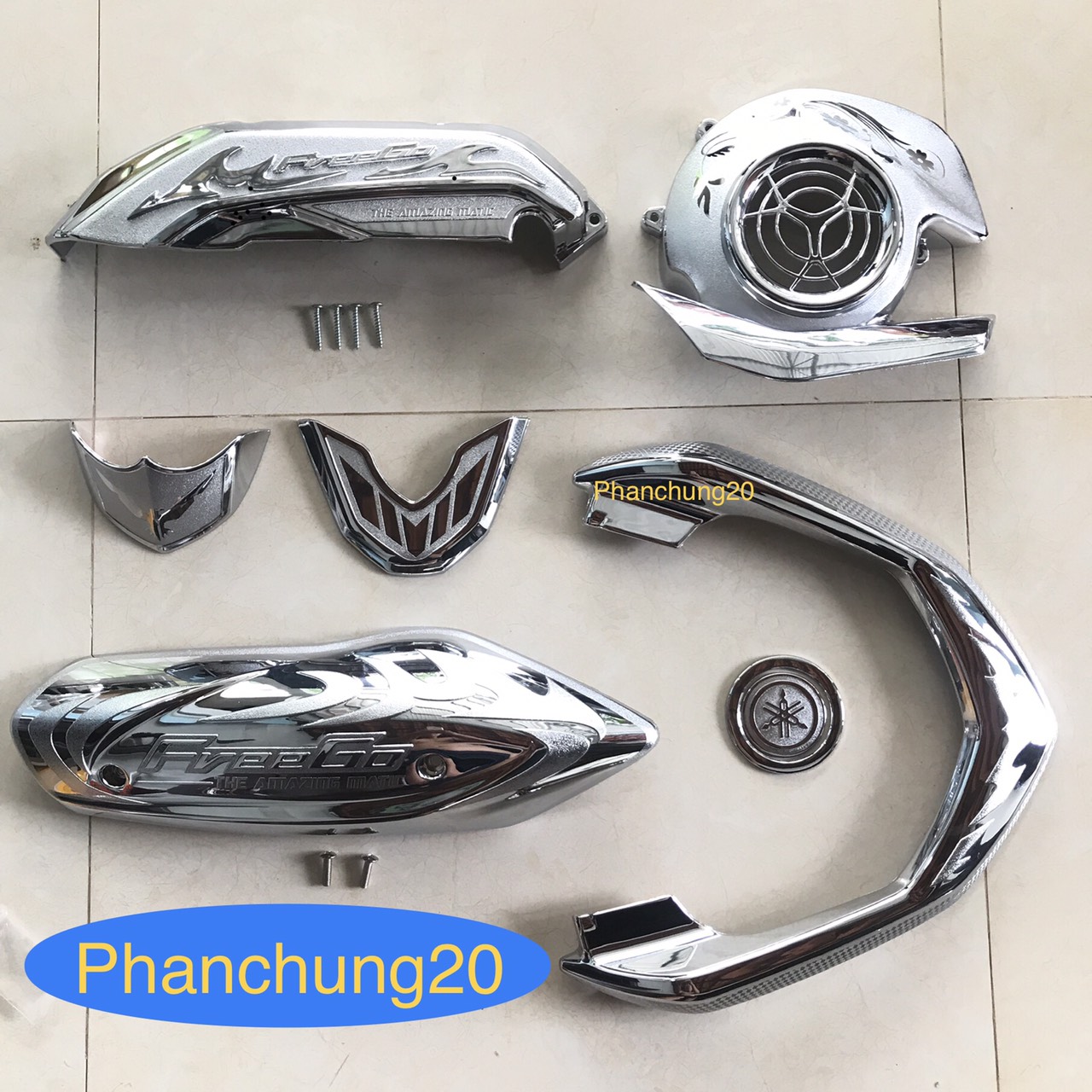 COMBO ỐP PHỤ KIỆN TRANG TRÍ FREEGO / FREEGO S CROM