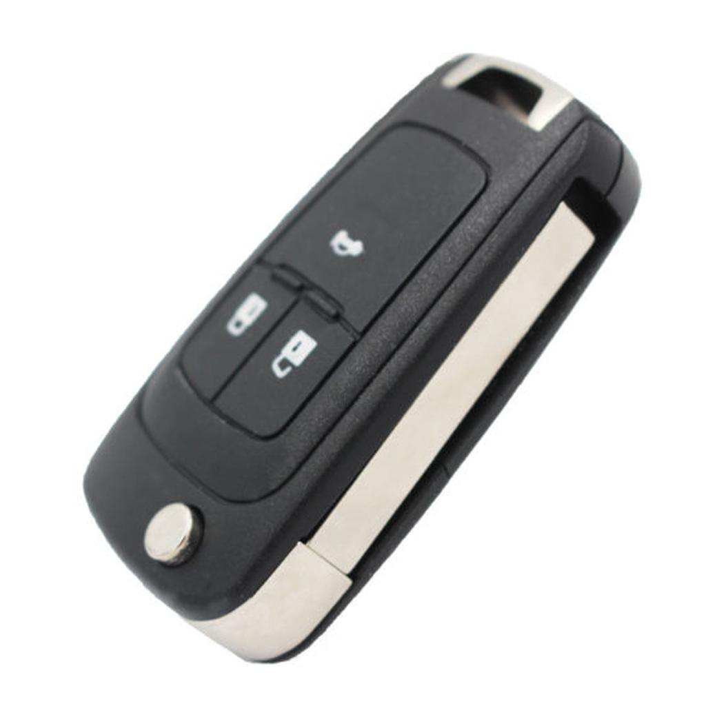 Uncut Remote Key Fob 3 Button 433MHz ID46 Chip for Chevrolet Cruze Orlando