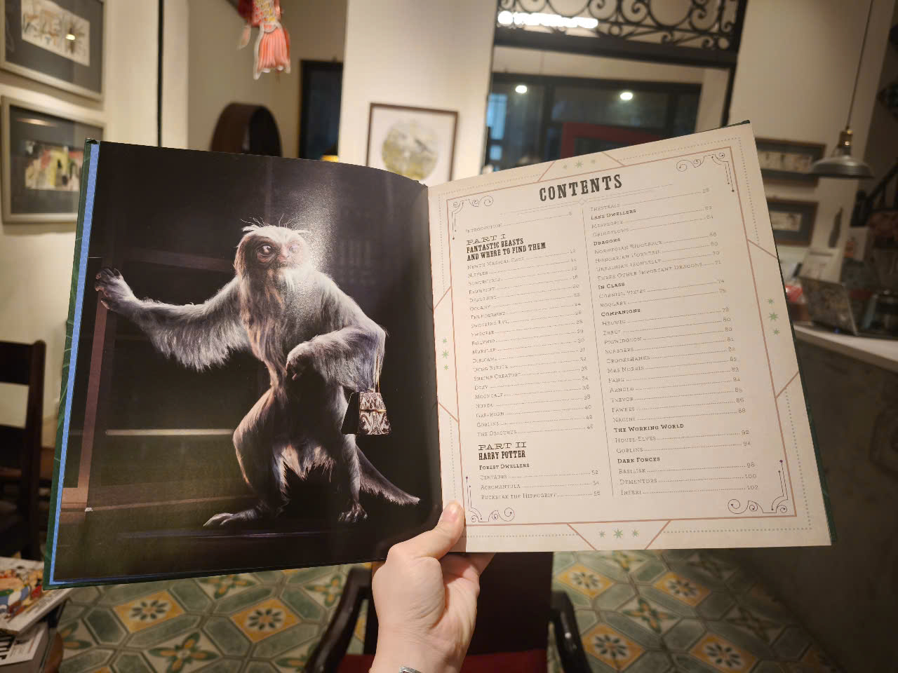 Sách - J.K. Rowling's Wizarding World: Movie Magic Volume Two: Curious Creatures by Ramin Zahed